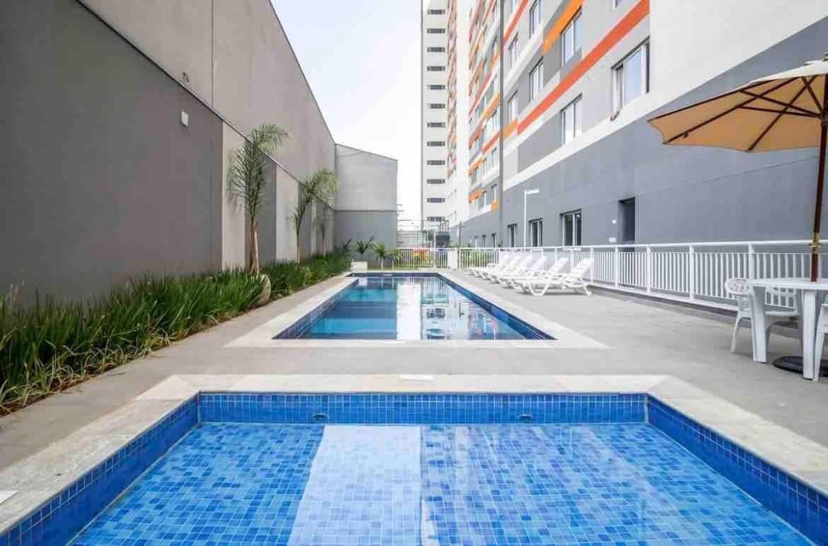 Mv63 - Studio Lindo Com Piscina Prox Ao Metro Bras Σάο Πάολο Εξωτερικό φωτογραφία