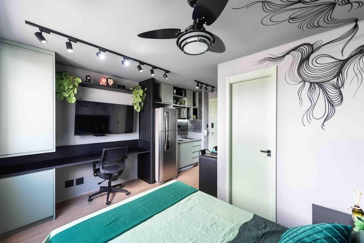 Mv63 - Studio Lindo Com Piscina Prox Ao Metro Bras Σάο Πάολο Εξωτερικό φωτογραφία